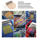 28 Pins Convenient Darning Loom Manual Darning Weaving Loom Tool for Socks Clothes - Extra Image
