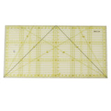 Acrylic Quilt Ruler DIY Precise Scale Transparent Quilting Ruler for Sewing Measuring Patchwork