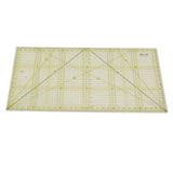 Acrylic Quilt Ruler DIY Precise Scale Transparent Quilting Ruler for Sewing Measuring Patchwork - Front View