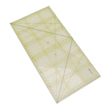 Acrylic Quilt Ruler DIY Precise Scale Transparent Quilting Ruler for Sewing Measuring Patchwork - 45-Degree Angle