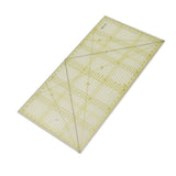 Acrylic Quilt Ruler DIY Precise Scale Transparent Quilting Ruler for Sewing Measuring Patchwork - Rear View