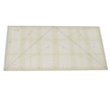 Acrylic Quilt Ruler DIY Precise Scale Transparent Quilting Ruler for Sewing Measuring Patchwork