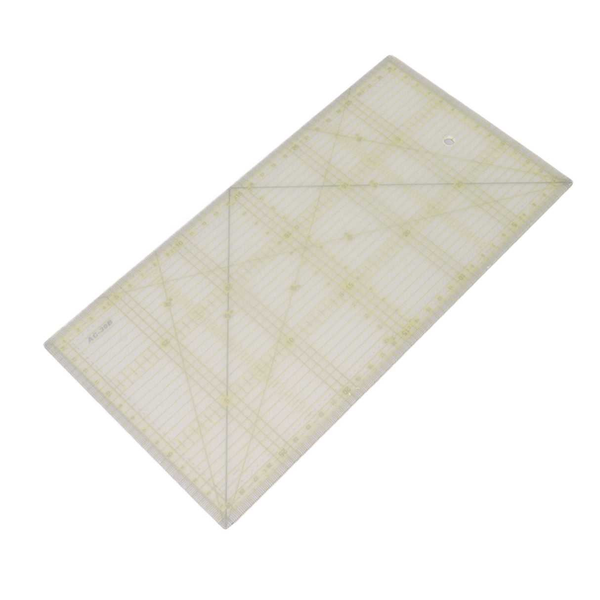 Acrylic Quilt Ruler DIY Precise Scale Transparent Quilting Ruler for Sewing Measuring Patchwork