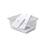 Storage Basket Convenient High Load Bearing Capacity for Bedroom Kitchen Dormitory Supplies Hand Storage Basket - Front View