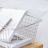 Storage Basket Convenient High Load Bearing Capacity for Bedroom Kitchen Dormitory Supplies Hand Storage Basket