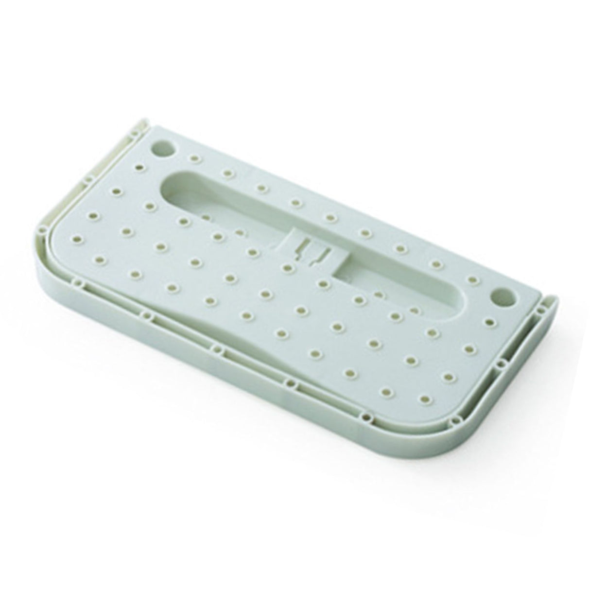 Wall Mounted Shoes Rack Adhesive Foldable Space Saving PP Door Shoe Hanger for Bathroom Blue Free Size