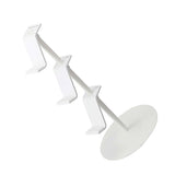 3 Layer Game Controller Storage Rack Hollow Headphone Game Console Controller Holder Stand Organizer for XBOX White - 45-Degree Angle
