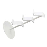 3 Layer Game Controller Storage Rack Hollow Headphone Game Console Controller Holder Stand Organizer for XBOX White - Rear View