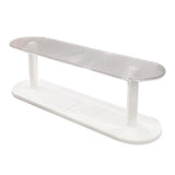 Figure Display Rack White Transparent Large Capacity Plastic Skin Care Rack Cosmetic Holder Stand Double Layer