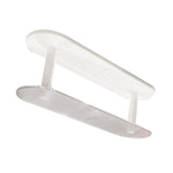 Figure Display Rack White Transparent Large Capacity Plastic Skin Care Rack Cosmetic Holder Stand Double Layer