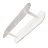Figure Display Rack White Transparent Large Capacity Plastic Skin Care Rack Cosmetic Holder Stand Double Layer