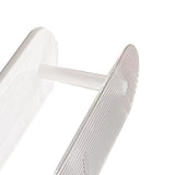 Figure Display Rack White Transparent Large Capacity Plastic Skin Care Rack Cosmetic Holder Stand Double Layer