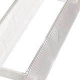 Figure Display Rack White Transparent Large Capacity Plastic Skin Care Rack Cosmetic Holder Stand Double Layer - Extra Image