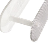 Figure Display Rack White Transparent Large Capacity Plastic Skin Care Rack Cosmetic Holder Stand Double Layer