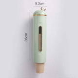 Disposable Paper Cup Organizer Large Capacity Automatic Wall Mounted Cup Dispenser for Home Office Green