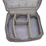 Portable Cord Bag Electronic Accessories Carry Case Waterproof Electronic Storage Bag for Chargers Hard Drives Grey