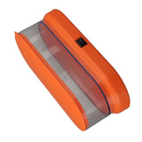 Mini Cleaning Machine Low Noise Portable Ultrasound Cleaner for Jewelry Glasses Makeup Brush Orange
