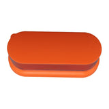 Mini Cleaning Machine Low Noise Portable Ultrasound Cleaner for Jewelry Glasses Makeup Brush Orange - Extra Image