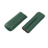 Cigar Case Fashion Elegant Portable Sturdy Crocodilian Skin Texture Faux Leather 2 Fingers Cigar Holder