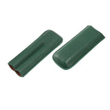 Cigar Case Fashion Elegant Portable Sturdy Crocodilian Skin Texture Faux Leather 2 Fingers Cigar Holder - Extra Image