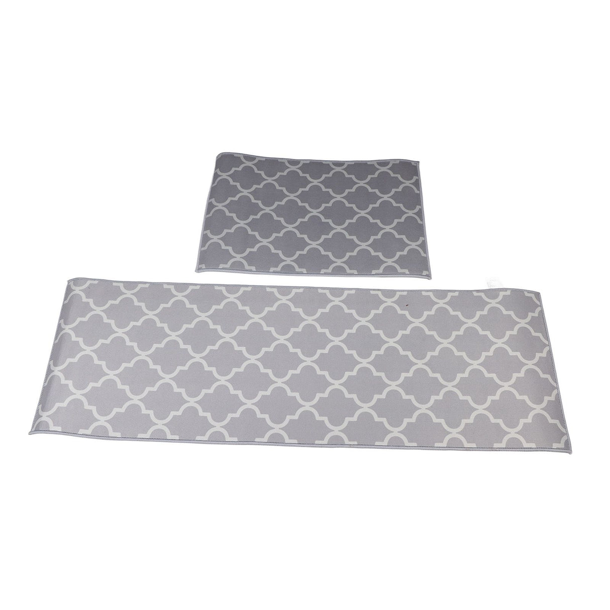 2Pcs Kitchen Mat Dustproof Floor Mat Rug Home Decoration for Office Hotel