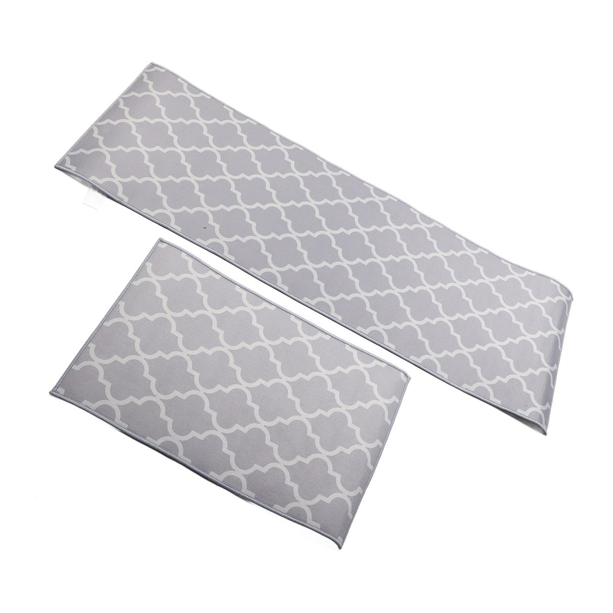 2Pcs Kitchen Mat Dustproof Floor Mat Rug Home Decoration for Office Hotel