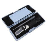 Brix Meter Refractometer Light Weight Handheld Refractometer Durable Alcohol Volume Measurement Tool for Home Outdoors - Front View