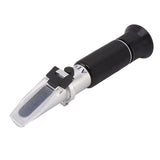 Brix Meter Refractometer Light Weight Handheld Refractometer Durable Alcohol Volume Measurement Tool for Home Outdoors - 45-Degree Angle