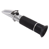 Brix Meter Refractometer Light Weight Handheld Refractometer Durable Alcohol Volume Measurement Tool for Home Outdoors - Low Angle