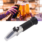 Brix Meter Refractometer Light Weight Handheld Refractometer Durable Alcohol Volume Measurement Tool for Home Outdoors