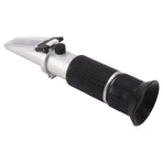 Milk Meter Refractometer 0 to 20 Percent Handheld Refractometer with Auto Temp Compensation for Protein Moisture Test