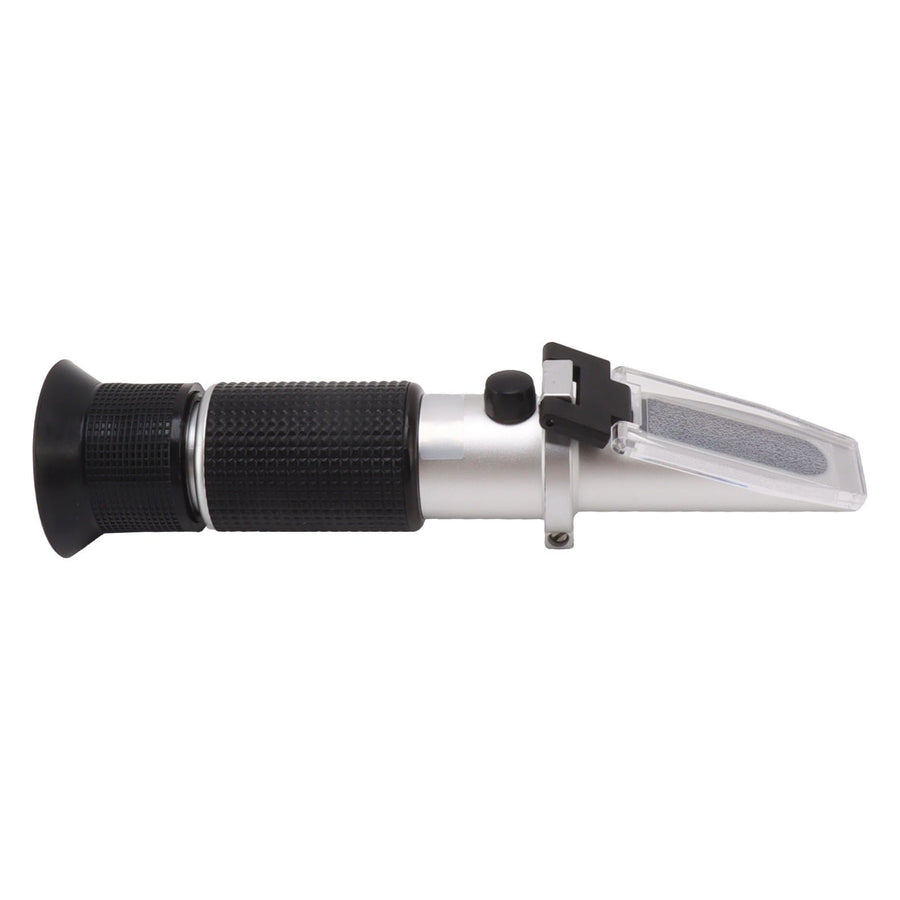 Milk Meter Refractometer 0 to 20 Percent Handheld Refractometer with Auto Temp Compensation for Protein Moisture Test