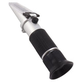 Milk Meter Refractometer 0 to 20 Percent Handheld Refractometer with Auto Temp Compensation for Protein Moisture Test