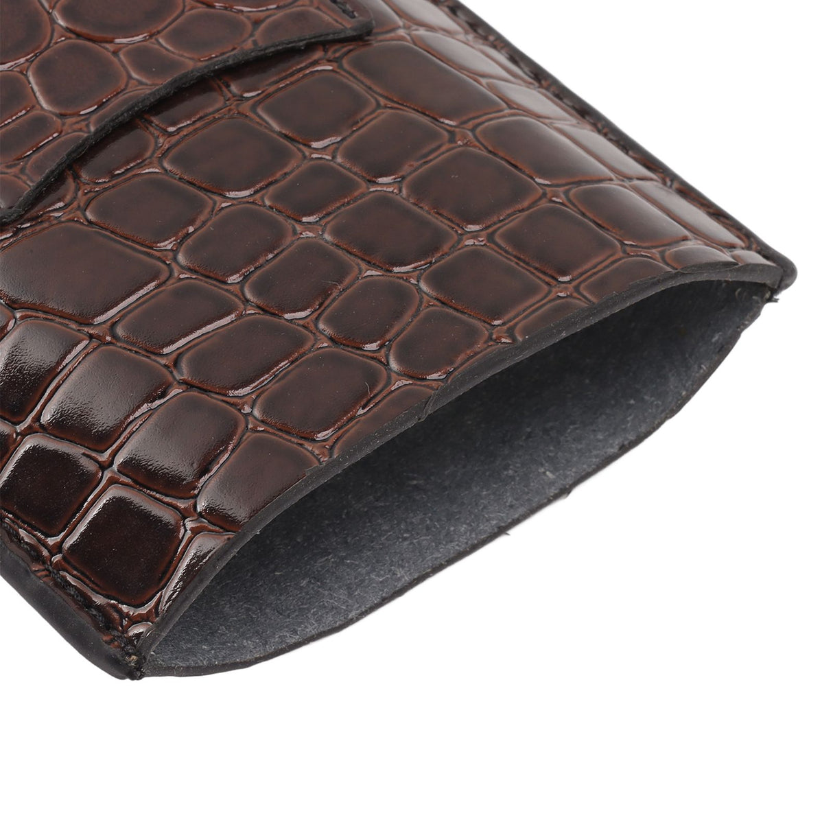 Leather Cigar Holder Portable Holding 3 Cigars Practical Travel Cigar Humidor for Man