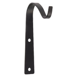 8Pcs Black Plants Hanging Wall Hook S Shape Wall Mount Plants Pot Hanging Bracket for Flower Basket