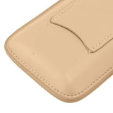 Cigar Case High End Leather Fashion Portable Travel Cigar Holder Case for 3 Cigars Luxury Gold