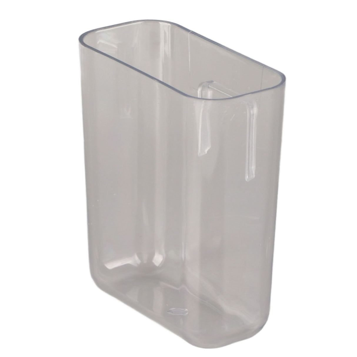 Adhesive Storage Bin Transparent Plastic Wall Mounted Floating Storage Holder Desk Organizer for Bedroom Bathroom S