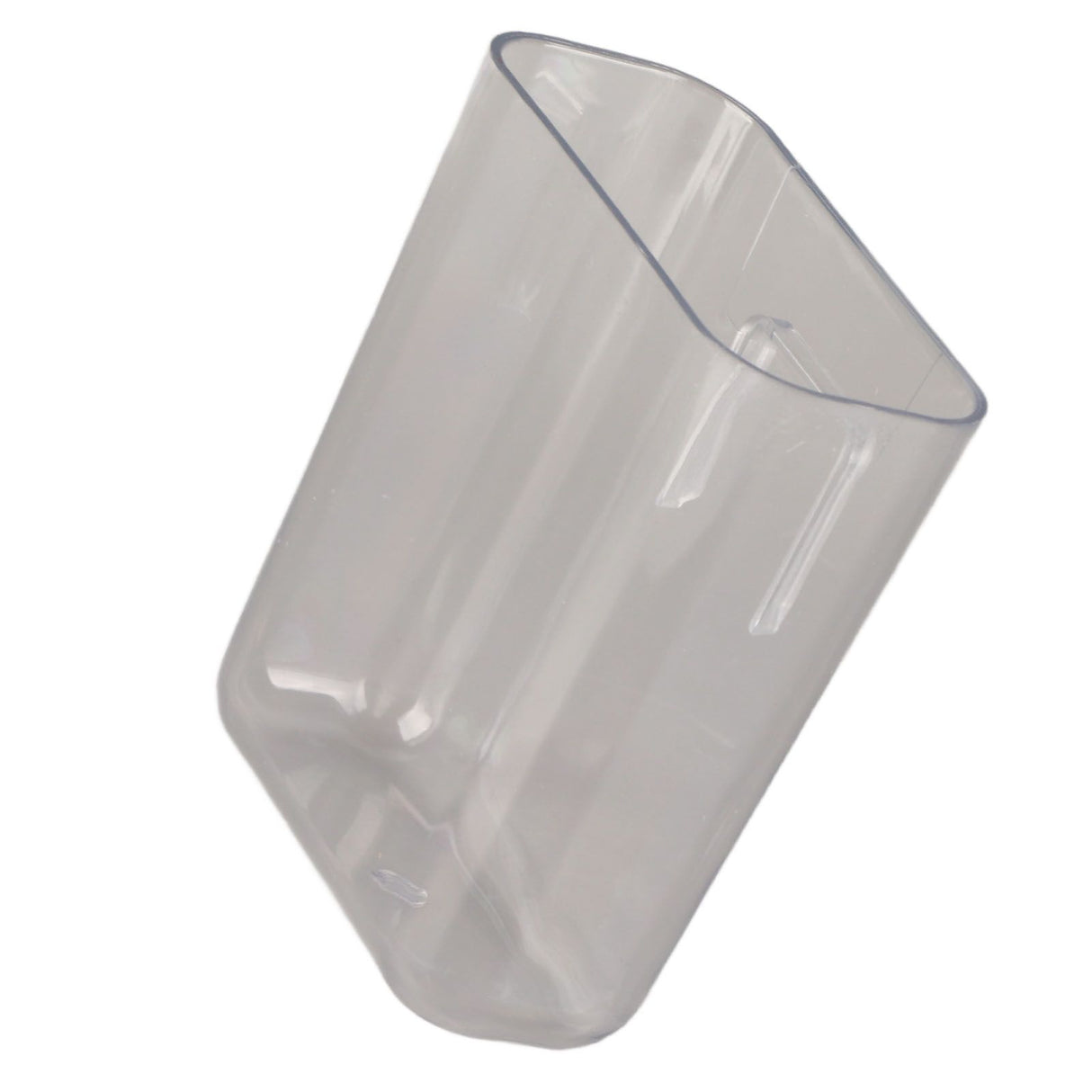 Adhesive Storage Bin Transparent Plastic Wall Mounted Floating Storage Holder Desk Organizer for Bedroom Bathroom S