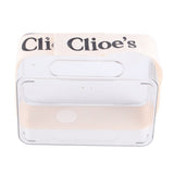 DIY Tissue Box Holder Opening Enlarged Transparent DIY Napkin Box with Webbing for Office Restaurant