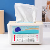 Tissue Box Spring Support Automatic Lifting Flexible Tissue Spring Bracket Spring Holder for Kitchen Office Room