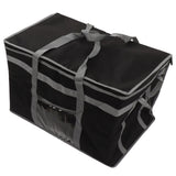 Insulated Bag 38L Large Capacity Reusable Cooler Bag Lunch Bag with 2 Handle for Food - Top-Down View