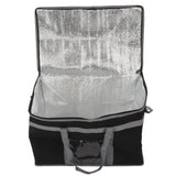Insulated Bag 38L Large Capacity Reusable Cooler Bag Lunch Bag with 2 Handle for Food - Close-Up Angle