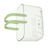 Clear Hand Basket Comfortable Handle Ventilation Holes Easy Access Versatile Fruit Storage Basket for Camping Green