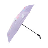 Children Umbrella 3 Fold Reflective Edge Cartoon Portable Kids Sun Rain Umbrella for Boys Girls - Front View