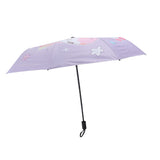 Children Umbrella 3 Fold Reflective Edge Cartoon Portable Kids Sun Rain Umbrella for Boys Girls