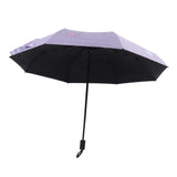 Children Umbrella 3 Fold Reflective Edge Cartoon Portable Kids Sun Rain Umbrella for Boys Girls