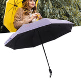 Children Umbrella 3 Fold Reflective Edge Cartoon Portable Kids Sun Rain Umbrella for Boys Girls - Extra Image