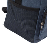Lunch Bag 10L Collapsible Adjustable Strap Leakproof Portable Handle Insulated Lunch Bag for Camping Travel Beach Navy Blue