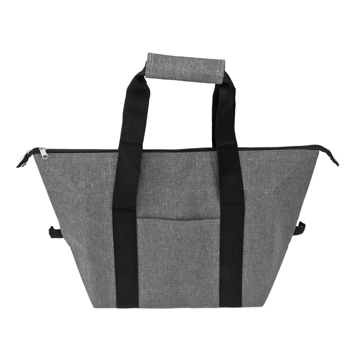 Camping Cooler Bag Leakproof Foldable Fresh Picnic Thermal Insulation Bag for Travel Work School Grey Large Size 20L