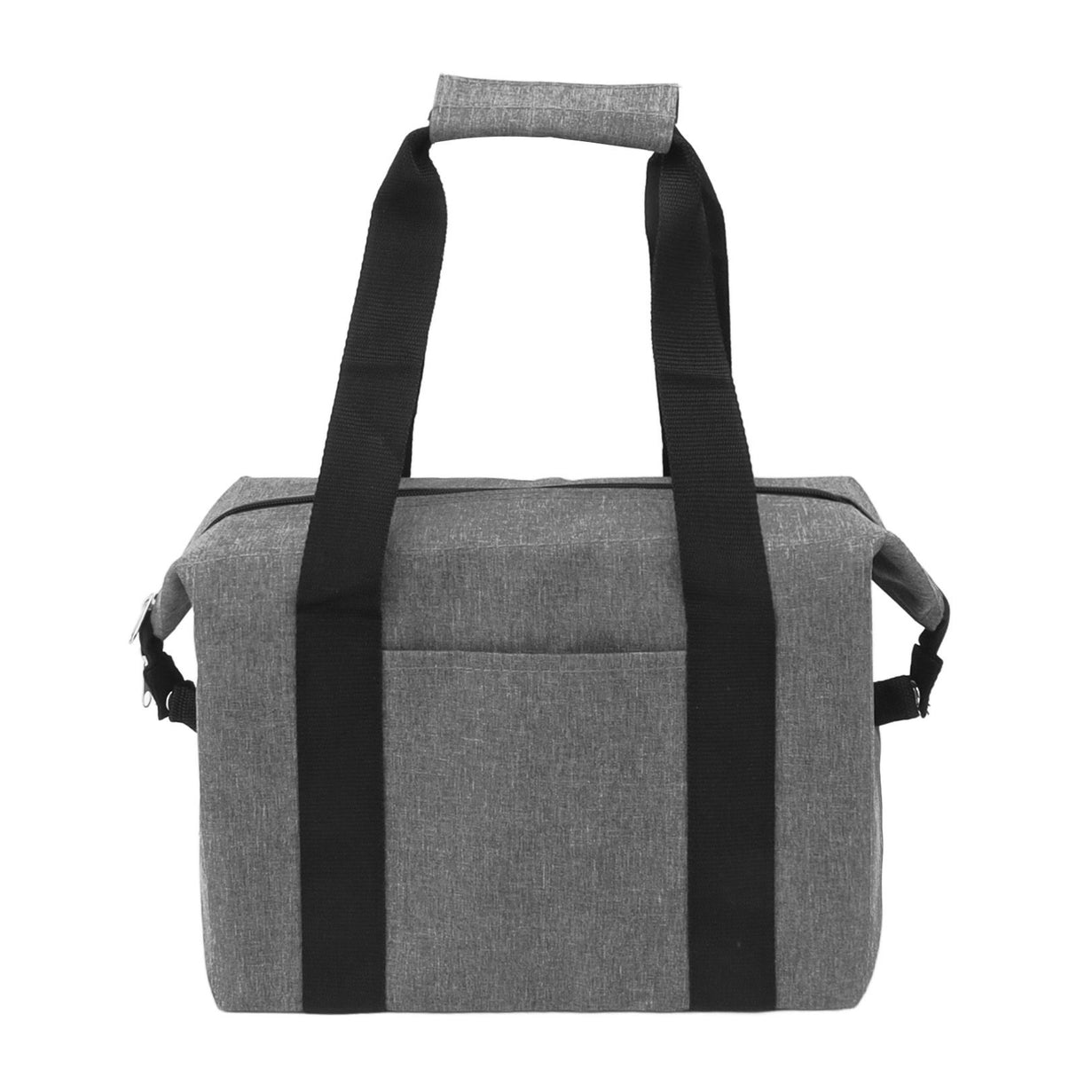 Camping Cooler Bag Leakproof Foldable Fresh Picnic Thermal Insulation Bag for Travel Work School Grey Small Size 10L